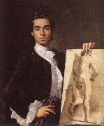MELeNDEZ, Luis Portrait of the Artist g oil painting